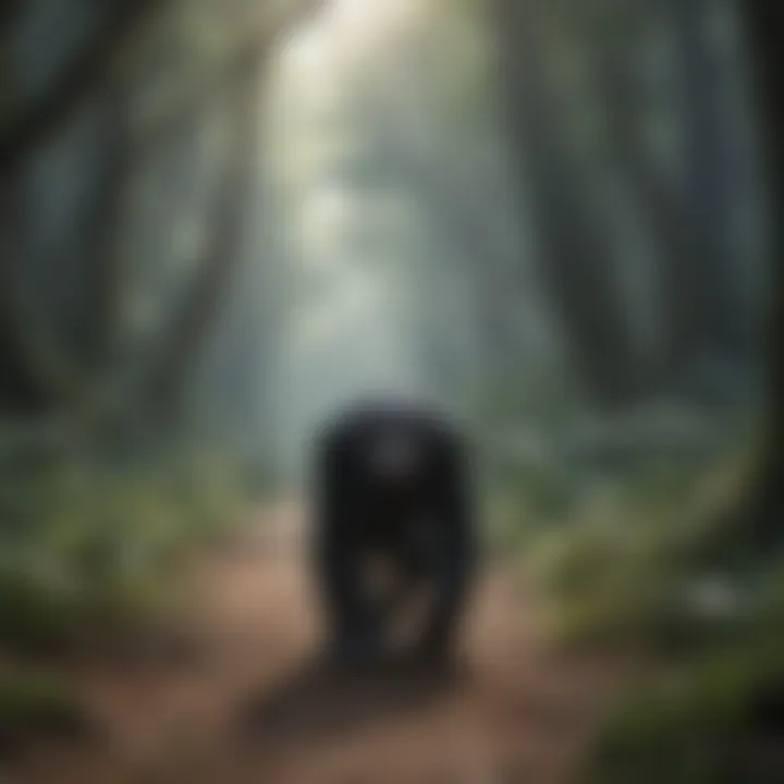 Chimpanzee navigating diverse environments