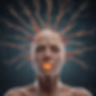 Detailed illustration showcasing the genetic mutations linked to motor neuron disease.