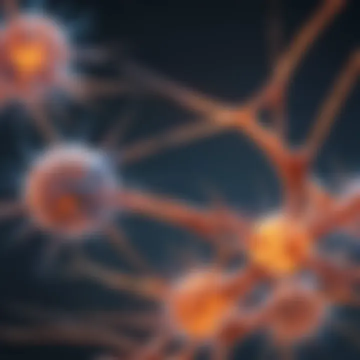 Creative depiction illustrating interdisciplinary collaboration in MND research.