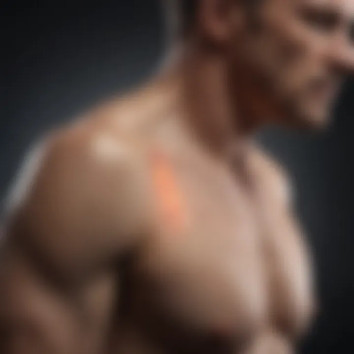 Visual representation of chronic pain relief