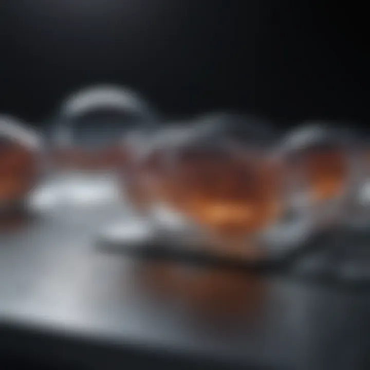 Visual representation of materials used in flexible printed electronics
