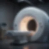 Proton therapy machine in a clinical setting