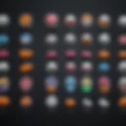 A visual representation of different classes of antidepressants