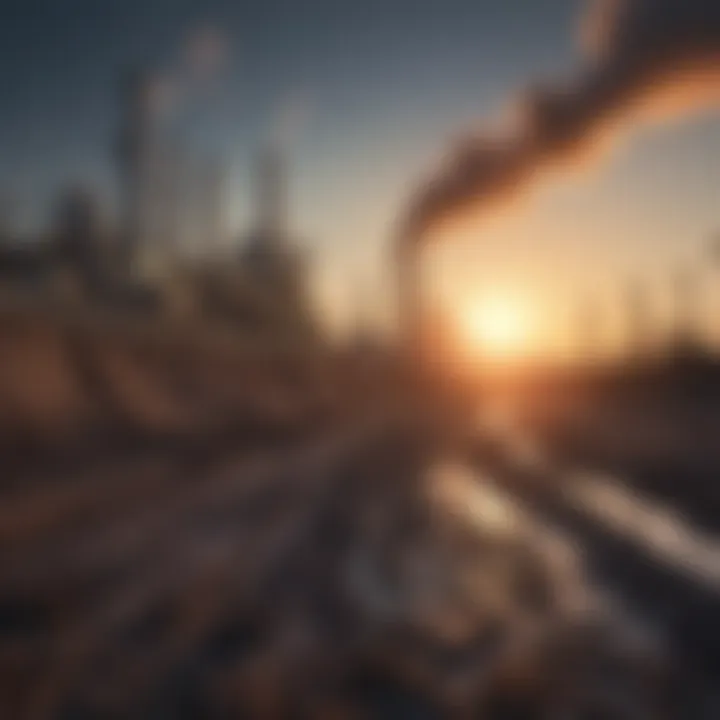 Graph showing the economic impact of carbon capture investments over time
