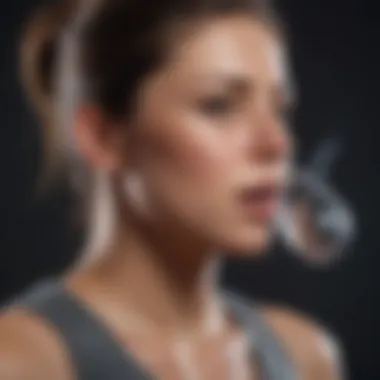 Identifying Symptoms of Exercise-Induced Asthma Graphic representation of symptoms associated with exercise-induced asthma