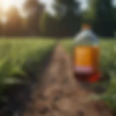 Glyphosate in agricultural setting