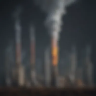 Trends in Greenhouse Gas Emissions Graph depicting greenhouse gas emissions over time
