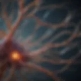 Innovative Alzheimer's research model showcasing neural pathways.