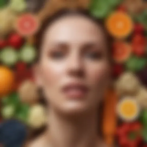 A vibrant assortment of nutrient-rich foods.