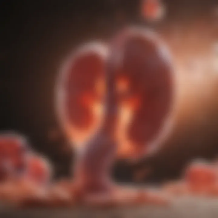 Conceptual image representing kidney health