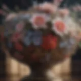 Intricate Sone china pattern featuring floral designs