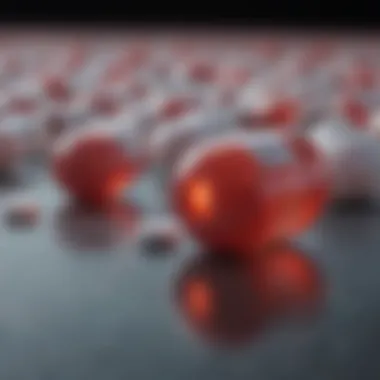 Diagram illustrating potential side effects of statin therapy