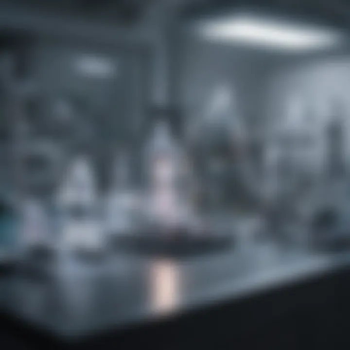 Laboratory setup demonstrating far UV sterilization