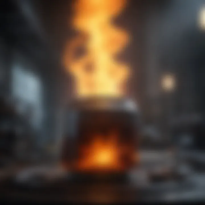 An infographic highlighting the environmental impact of combustion solutions