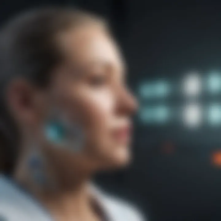 An infographic showcasing advances in healthcare technology