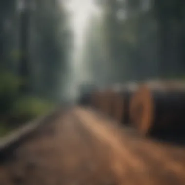 Logging: A Major Driver of Deforestation Logging practices contributing to deforestation