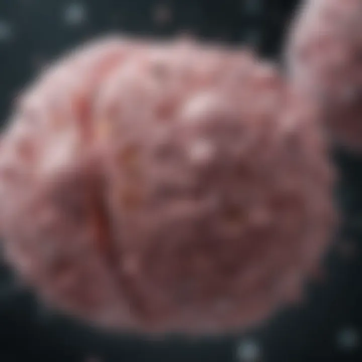 Diagram illustrating the formation mechanisms of satellite nodules in breast cancer