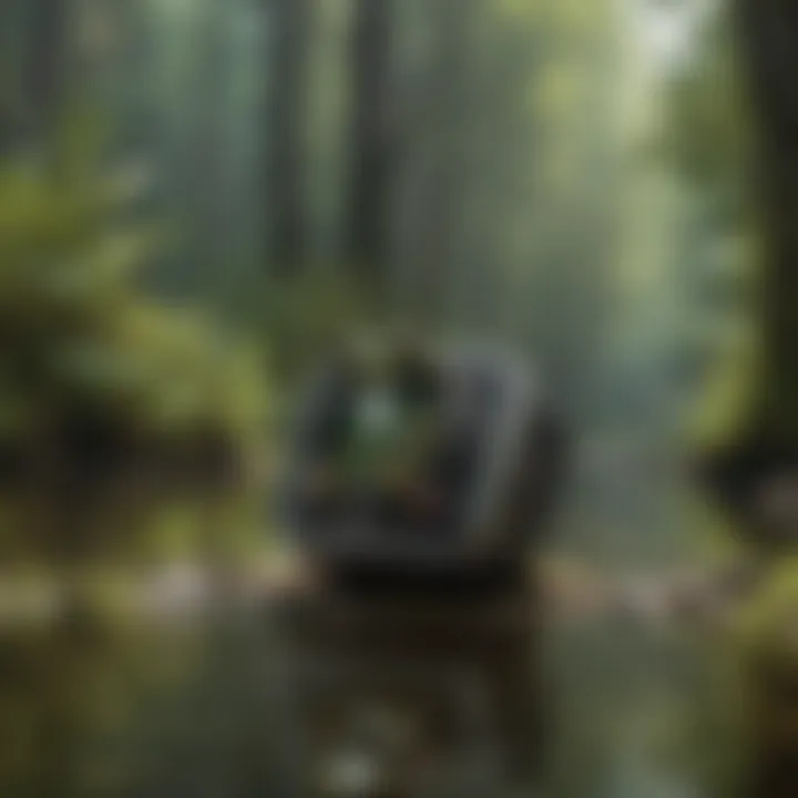 A high-tech device designed to capture amphibian sounds in the wild.