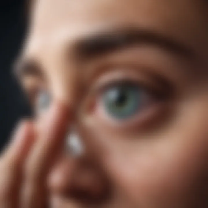 An illustration depicting a patient consultation regarding personalized glaucoma treatment plans.