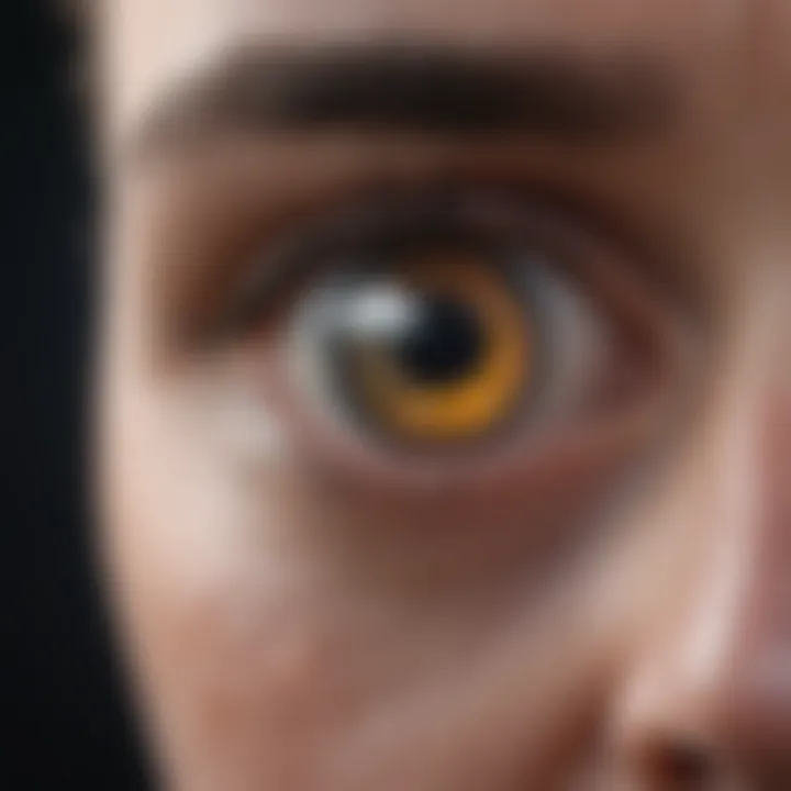 Visual representation of glaucoma pathology