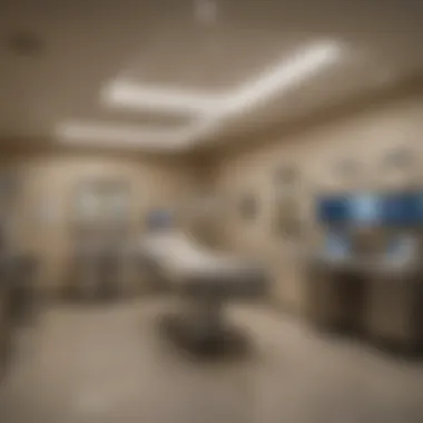 Patient care area within Moffitt Cancer Center