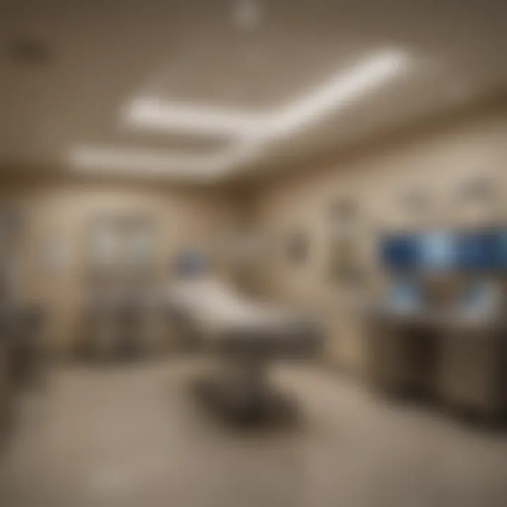 Patient care area within Moffitt Cancer Center