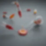 Illustration depicting the mechanism of action of long-acting injectable antipsychotics