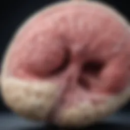 Histological view of mastocytoma tissue