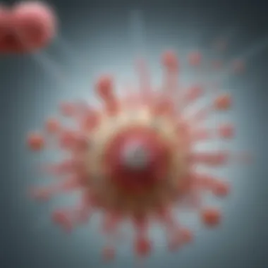 Diagram showing mechanisms of action of obinutuzumab and related side effects