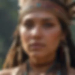 Representation of Native American DNA haplogroups and their geographical distribution