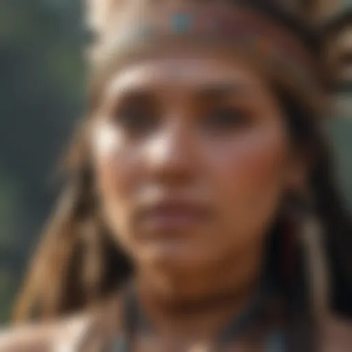 Representation of Native American DNA haplogroups and their geographical distribution