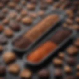 Illustration of iron-rich foods