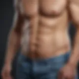 Visual representation of metabolic changes during rapid weight loss