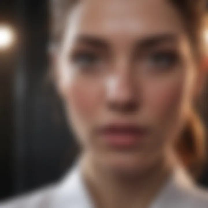 Visual representation of social and psychological factors affecting female aggression