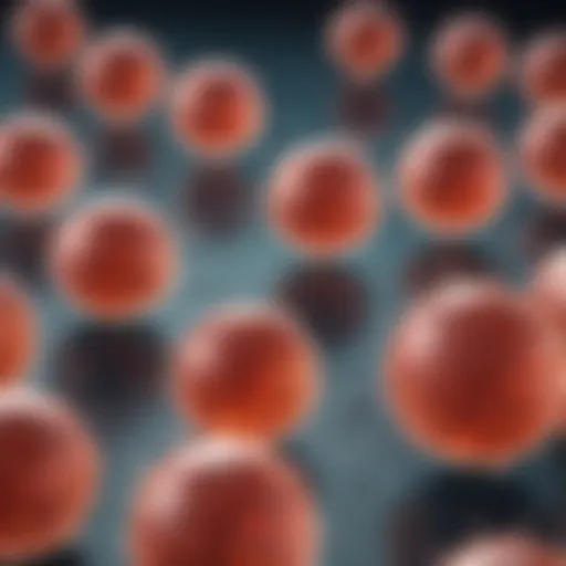A detailed illustration of stem cell differentiation pathways in a laboratory setting