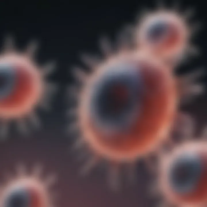 A conceptual image of stem cells being utilized in regenerative medicine