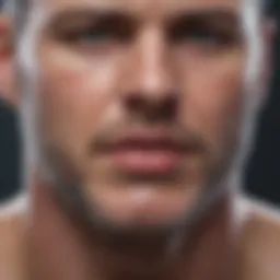 Visual representation of systemic candida infection symptoms