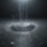 A diagram illustrating the condensation method for water collection from air.
