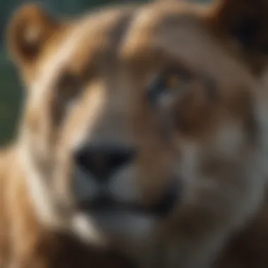 Endangered Wildlife A close-up of endangered species emphasizing the need for conservation efforts.