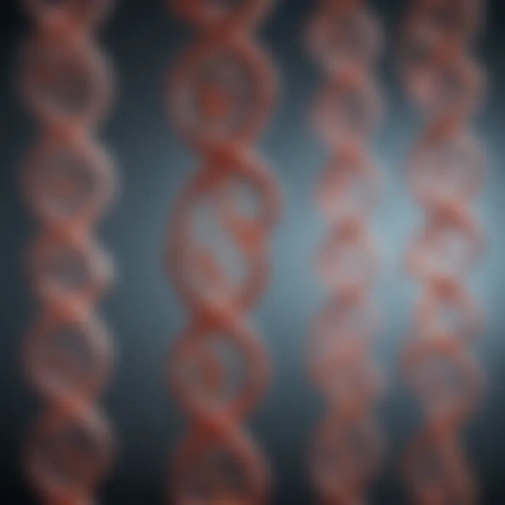 Illustration of gene selection in DNA cloning