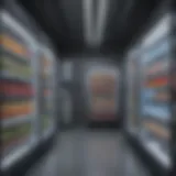 Advanced refrigeration technology showcasing energy-efficient design