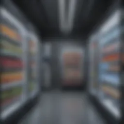Advanced refrigeration technology showcasing energy-efficient design