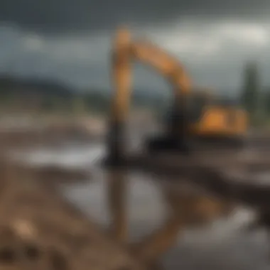 Traditional Techniques for Oil Contaminated Soil Remediation Diagram showcasing traditional remediation techniques