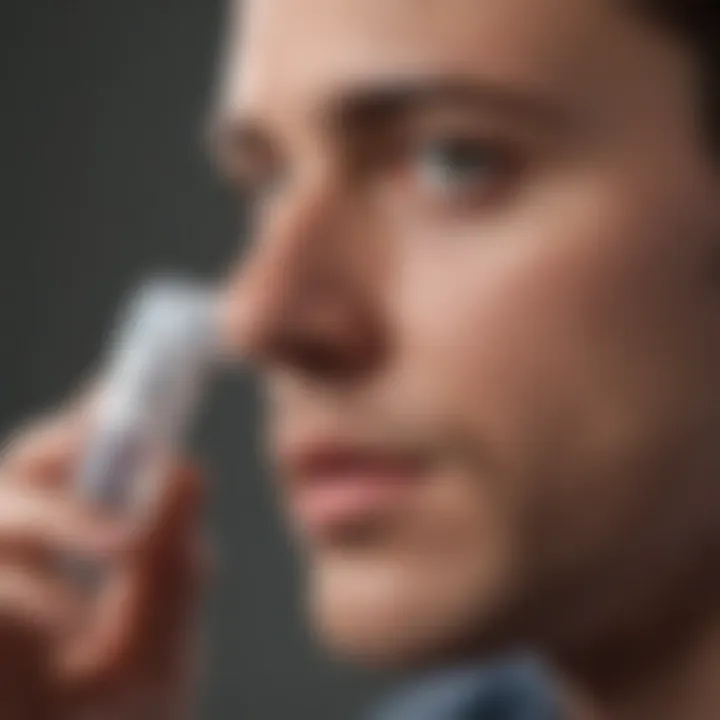 Infographic explaining the importance of adherence to inhaler usage
