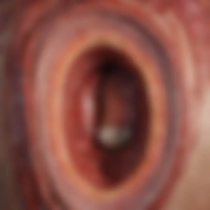 Diagram illustrating the clinical manifestations of atherosclerosis