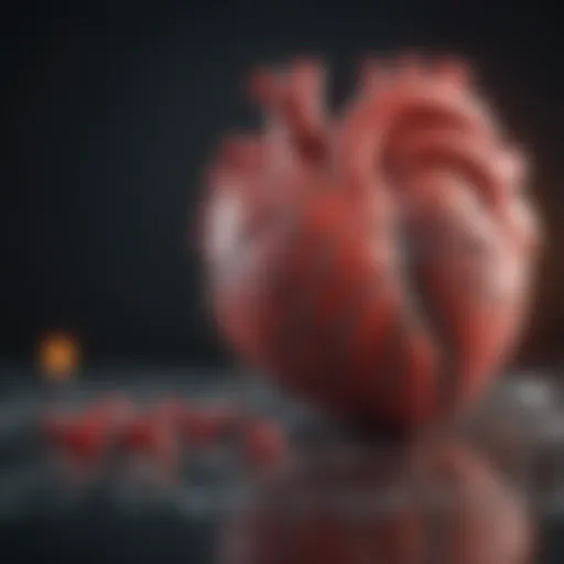 A visual representation of cardiovascular risk factors and their interactions.