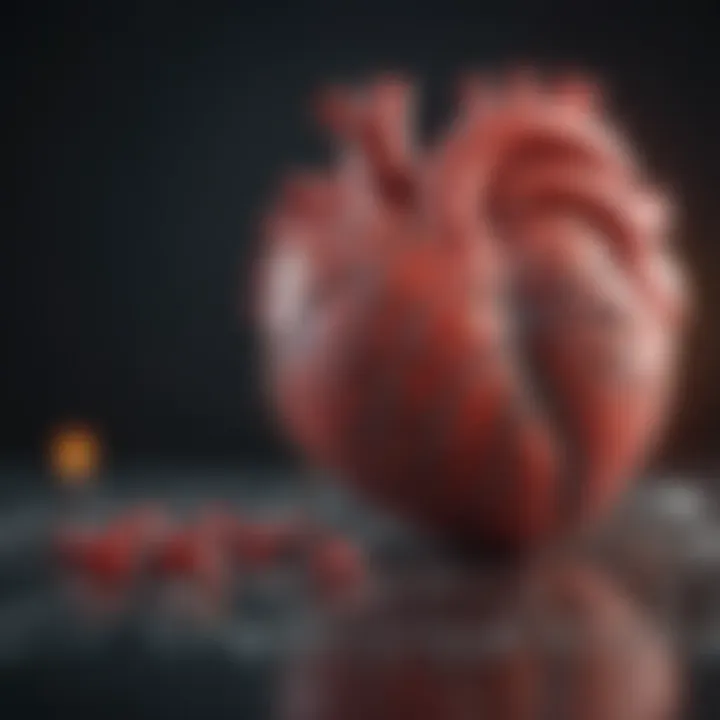 A visual representation of cardiovascular risk factors and their interactions.