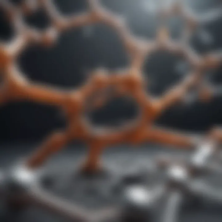 Chemical structure of azelaic acid showcasing its unique properties.