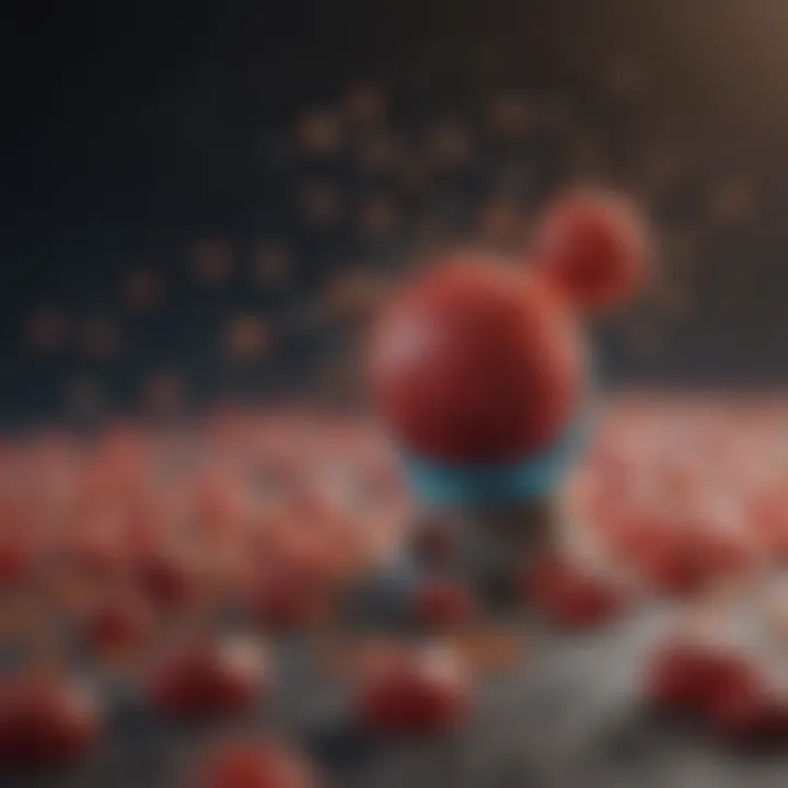 Chart depicting immune response variances in vaccinated individuals