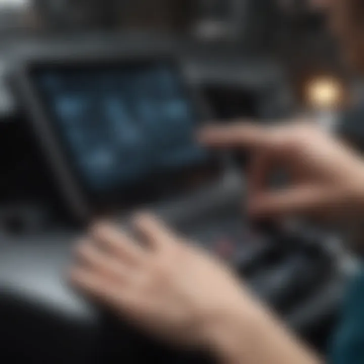 Infographic on advantages of capacitive touchscreens